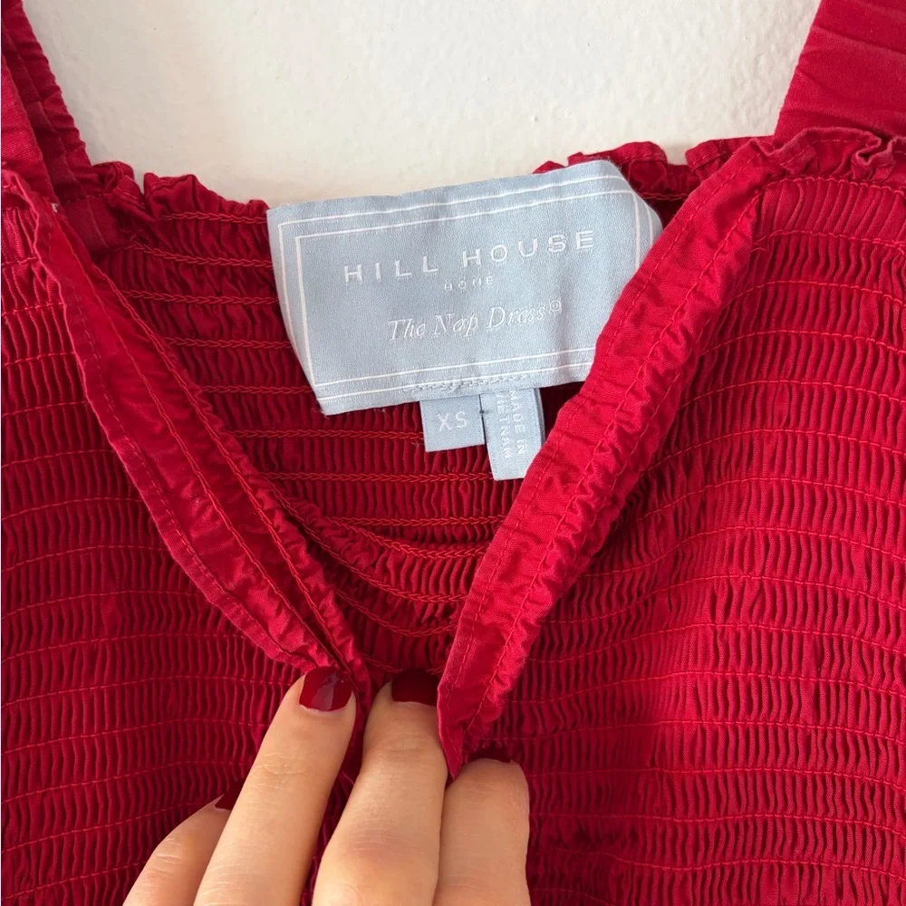 Hill House Red Anjuli Dress - Picture 3 of 4